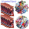 3/6/12PCS Game Genshin Impact Collection Cards Games Letters Party Table Board Toys For Family Children Christmas Birthday Gifts