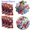 3/6/12PCS Game Genshin Impact Collection Cards Games Letters Party Table Board Toys For Family Children Christmas Birthday Gifts