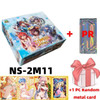 New Goddess Story 2M11 Box PR Card Metal Card Anime Games Girl Party Swimsuit Bikini Booster Box Doujin Toys And Hobbies Gift