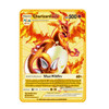 2024 new 10000 Arceus Vmax Gx gold pocket monster card Spanish iron metal Pokmo Letters children's gift game collection card