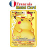 2023 France arceus vmax pokemon metal card DIY card Pikachu charizard gold limited edition children's gift game collection card