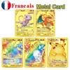 2023 France arceus vmax pokemon metal card DIY card Pikachu charizard gold limited edition children's gift game collection card