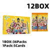 Wholesales Luffy Collection Cards Booster Box Storage Party Games Gifts For Birthday Children Trading Playing Cards