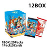 Wholesales One Piece Box Collection Cards Red Wedding Luffy Monkey Case Booster Rare Anime Playing Game Cards