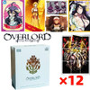 Wholesale 12boxes Overlord Collection Card Albedo Toys Gift For Kids Child Japanese Anime Tcg Card Games Card Box Children Gift