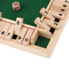 Deluxe Dice Board Box Game Set 10 Numbers Four Sided Shut Party Club Drinking Games Interesting Family Game