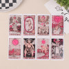 Pink Tarot For Beginners Tarot Card Prophecy Divination Deck Family Party Board Game Fate Card Fortune Telling Game