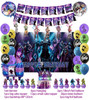 Shooting Game Fortnition Birthday Party Decoration Fortnition Balloon Photograph Backdrop Tableware Banner Baby Shower