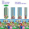 TAKARA Game Super Mario Birthday Party Decoration Mario Balloon Banner Backdrop Super Brother Party Supplies Baby Shower