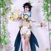Game Genshin Impact Venti cosplay God dress up Monde Wind God Barbatos full costume Halloween party dress up toy gift