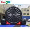 Sayok 5mH PVC Inflatable Soccer Darts Board Giant Inflatable Football Darts Dartboard Games with Footballs for Sport Game Party