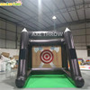 10X10FT Outdoor Giant Carnival Sport Games Inflatable Axe Throwing Game With Blower For Advertising Party Event