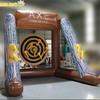 Outdoor Large Carnival Sport Games Viking Inflatable Axe Throwing Game For Advertising Party Event