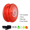 Ghost Hand Responsive Pro Level D1 Basic 2A Ball Bearing Yoyo for Kids Adults String Trick Looping Play Indoor Outdoor Playing