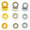 16Pcs/Bag Unresponsive Yoyo Bearings Bearing Removal Tool Yoyo Strings Responsive Yoyo Bearings Stainless Steel Axle w/ Wrench