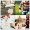 12 Pcs Childrens Toys Yoyo Ball Yo-Yo Balls Playthings Kids Halloween Wood Wooden DIY