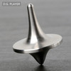 D.G. PLAYER Spinning Top - World Famous Spinning Tops Metal Accurate Spinning Top Long Time Little Fidget Toy Balance