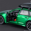 1/24 Car Model Diecast Metal Toy Vehicles Car Model Simulation Sound Light for Audi RS6 Avant Station Wagon Alloy Kids Toys Gift