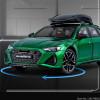 1/24 Car Model Diecast Metal Toy Vehicles Car Model Simulation Sound Light for Audi RS6 Avant Station Wagon Alloy Kids Toys Gift