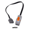 Power Functions Servo Train Car Motor Polarity Switch IR Speed Remote Control Receiver Battery Box Educational Kid Program Toys