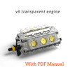 Power Functions Servo Train Car Motor Polarity Switch IR Speed Remote Control Receiver Battery Box Educational Kid Program Toys