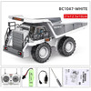 Rc Car Rechargeable Radio Remote Control Excavator Dump Electric Truck Bulldozer Crawler Engineering Vehicle Toy for Boys Gifts