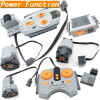 MOC High-Tech Power Functions Servo Motor Polarity Switch Light Set IR Speed Remote Control Receiver Battery Box DIY toys