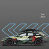 1:24 DTM Modified Vehicle Alloy Toy Wheel Steering Sound and Light Car Model for Audi RS6 Kids Toys Birthday Gift