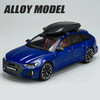 1:24 DTM Modified Vehicle Alloy Toy Wheel Steering Sound and Light Car Model for Audi RS6 Kids Toys Birthday Gift