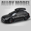 1:24 DTM Modified Vehicle Alloy Toy Wheel Steering Sound and Light Car Model for Audi RS6 Kids Toys Birthday Gift