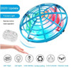 Mini RC UFO Drone With LED Light Gesture Sensing Electric Flying Quadcopter Anti-collision Induction Dron Toys for children