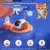 Crazy Car Remote Control Electric Cat Toy Interactive,Cat Self Happiness Boredom Relief Toy,Intelligent Remote Control Dual Mode
