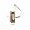 Spektrum DX6i Roller Switch Plate Scroll Board Sensor PCB W Wire Plug Silver Plastic Part for Hobbyking ORX T-SIX Transmitter