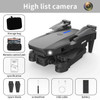 Mini Drone E88s 4K Dual Camera HD Wifi FPV Brushless Motor Remote Control Foldable RC Quadcopter Helicopter Child Boys Toys Kids