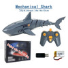 Rc Animal Robot Simulation Shark Electric Prank Toy for Children Boy Kids Pool Water Swimming Submarine Boat Remote Control Fish