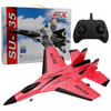 RC Plane SU57 Radio Control Airplane Light Fixed Wing Hand Throwing Su30 Foam Electric Remote Control Plane Toys for Children