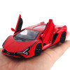 1:36 Lamborghini Sian car Model Toy Alloy Diecast Pull Back Collection Supercar Toys Vehicle For Decoration Gifts F123