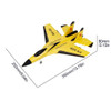 FX-620 SU-35 RC Remote Control Airplane 2.4G Remote Control Fighter Hobby Plane Glider Airplane EPP Foam Toys RC Plane Kids Gift