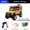 Alloy Mini RC Car 1/28 4WD 2.4G Simulation Remote Control Off-Road Climbing Crawler Vehicle Toys for Children vs Wltoys 284161