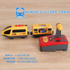 Wooden Remote Train Railway Accessories Remote Control Electric Train Magnetic Rail Car Fit For Thomas Train Track Toys For Kids