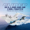 KF603 RC Glider 2.4G 3CH Radio Control Sea And Air RC Plane EPP Foam Water Land Flying Boat Airplane Toys Gift For Boys