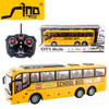 RC Bus Toys Kids Toys RC Car Bus Model City Bus Vehicle Wireless Tourist Bus Radio Controlled Truck Toy Gift for Girls Toddlers