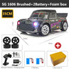 UDIRC 1603 1604 1607 RC Car 2.4G 1/16 50km/H High Speed Brushless 4WD Drift Car LED Light RTR Remote Control Vehicles Toy Gift