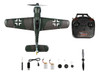 FW-190 RC Plane 2.4G 4CH 402mm Wingspan RC Aircraft One Key Aerobatic RTF Fighter Mini Warbird RC Airplane Toys Gifts