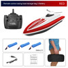 2.4GHz LSRC-B8 RC Speedboat With Storage Bag Waterproof Double Motor Model Electric High Speed Racing Portable Ship Toys for boy