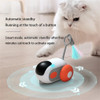 Gravity Sports Car Remote Control Electric Cat Toy Tease Cat Stick Feather Kitten Pet Supplies, Indoor Cat Interactive Cat Toys