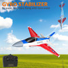 F16 Falcon 2.4G 2CH RC Plane Fixed Wing RC Fighter With Cool Lights Foam Toys Airplane Gifts For Boys