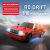 1/16 MN38 RC Car Remote Control Vehicle HongKong Taxi Controllable Atmosphere Lamp Simulated Drift Toy Car
