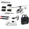 C129 V2 RC Helicopter 6 Channel Remote Controller Helicopter Charging Toy Drone Model UAV Outdoor Aircraft RC Toy