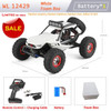 WL 12429 WLtoys 1/12 4WD RC Racing Car High Speed Off-Road Remote Control Alloy Crawler Truck LED Light Buggy Toy Kids Gift RTF